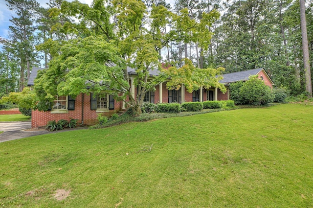 3410 Walton Way, Augusta, GA 30909 - view of property hidden behind natural elements with brick siding and a front lawn