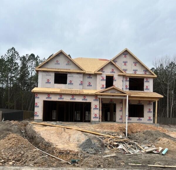 3909 Lakeside Pass, Hephzibah, GA 30815 - property under construction featuring a garage