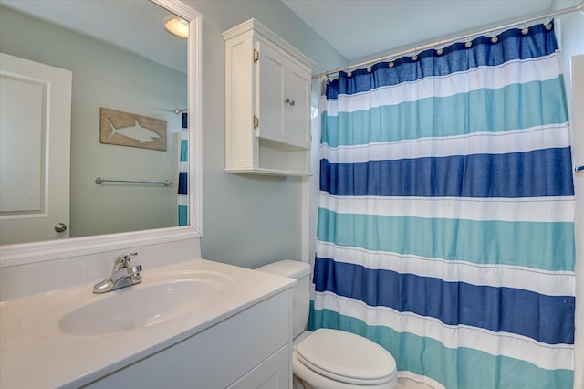 1076 Conn Dr, Evans, GA 30809 - full bath with toilet, vanity, and curtained shower
