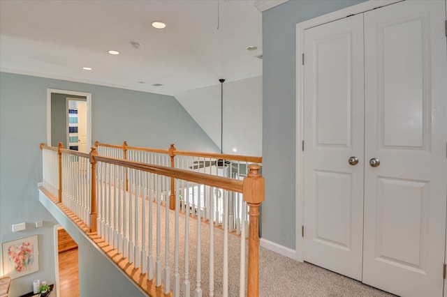 1076 Conn Dr, Evans, GA 30809 - corridor featuring recessed lighting, baseboards, and carpet