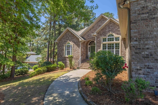 108 Pine Needle Rd, Aiken, SC 29803 - view of front facade featuring brick siding