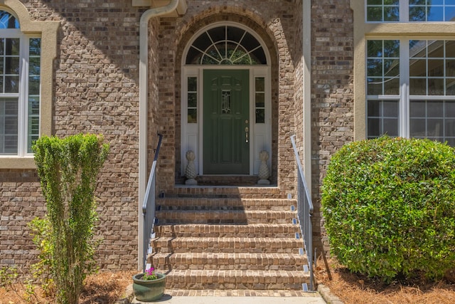 108 Pine Needle Rd, Aiken, SC 29803 - view of exterior entry featuring brick siding