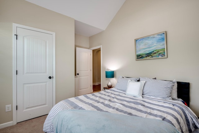 2306 Peach Blossom Pass, Hephzibah, GA 30815 - bedroom featuring carpet floors and lofted ceiling
