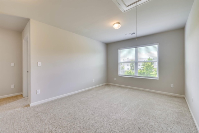 1052 Dietrich Ln, North Augusta, SC 29860 - empty room featuring attic access and light colored carpet