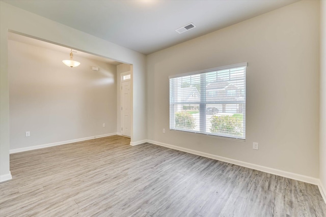 1052 Dietrich Ln, North Augusta, SC 29860 - spare room featuring wood finished floors and baseboards