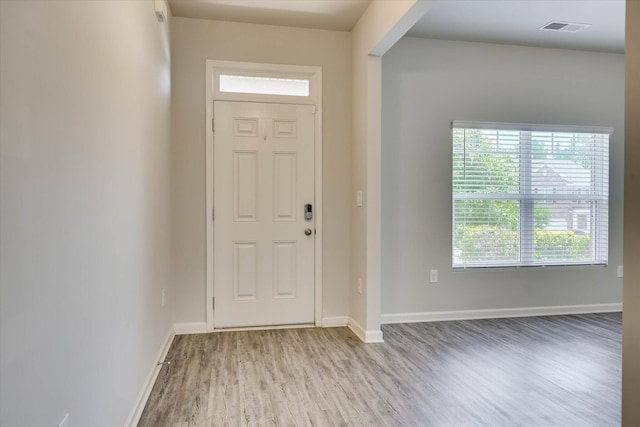 1052 Dietrich Ln, North Augusta, SC 29860 - entrance foyer with wood finished floors and baseboards