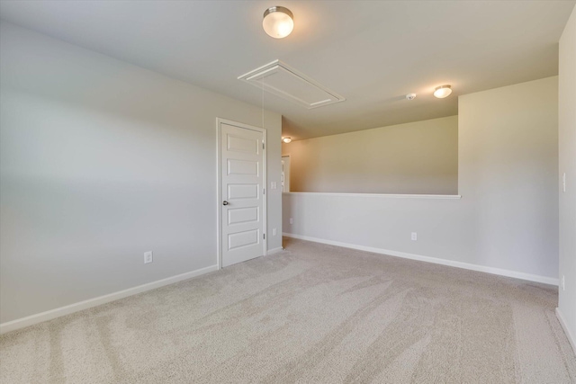 1052 Dietrich Ln, North Augusta, SC 29860 - unfurnished room featuring attic access and carpet floors