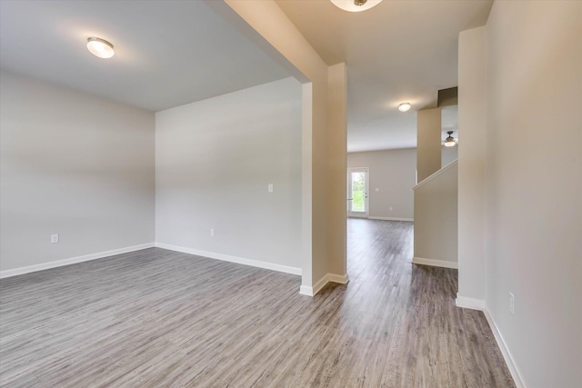 1052 Dietrich Ln, North Augusta, SC 29860 - unfurnished room featuring wood finished floors and baseboards