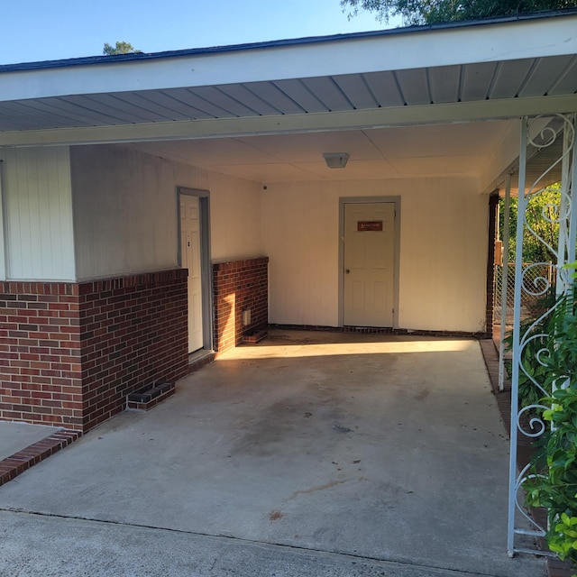2514 Cascade Dr, Augusta, GA 30904 - entrance to property with a carport and brick siding