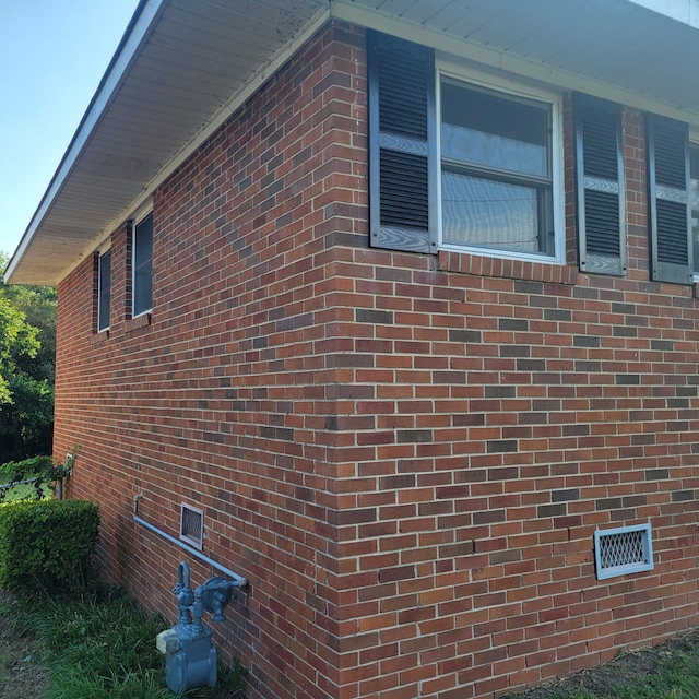 2514 Cascade Dr, Augusta, GA 30904 - view of home's exterior with crawl space and brick siding