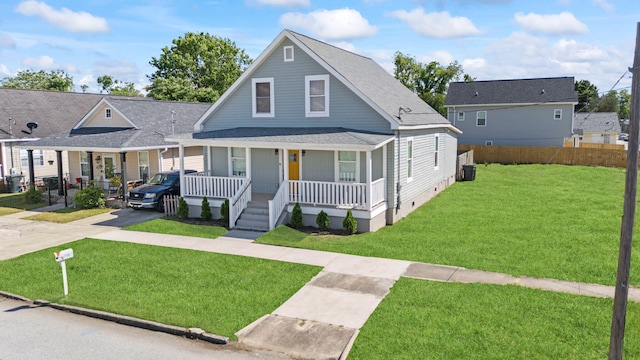 1118 Dantignac St, Augusta, GA 30901 - view of front of property featuring a porch, crawl space, roof with shingles, and concrete driveway