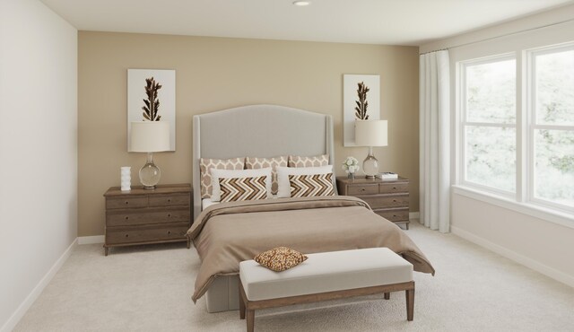 772 Count Fleet Ct, Graniteville, SC 29829 - bedroom with baseboards, multiple windows, and light carpet