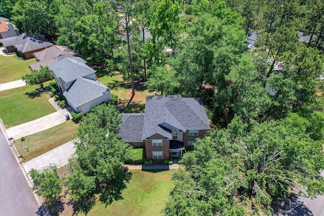 762 Winding Creek Ct, Evans, GA 30809 - obstructed view of property with brick siding and a front lawn