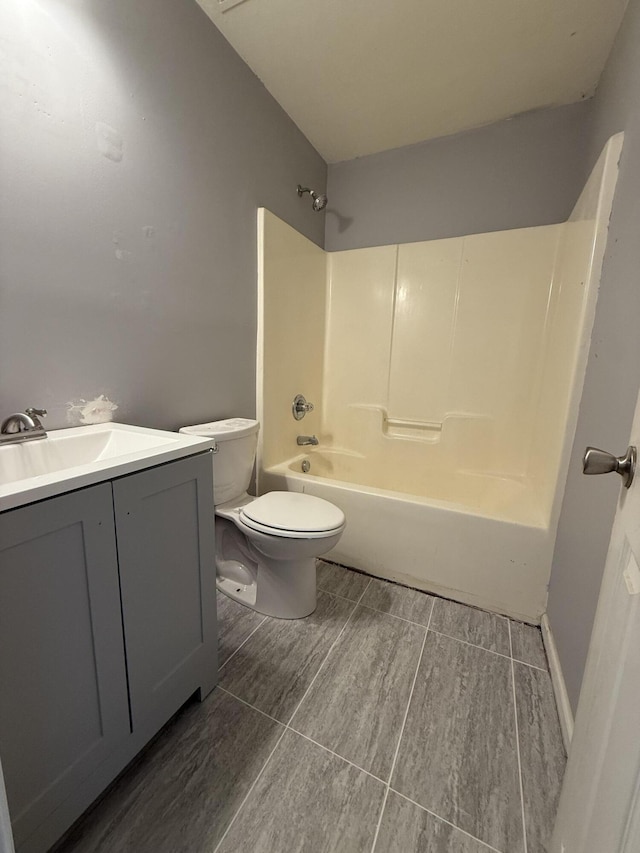 1420 Sawmill Trl, Grovetown, GA 30813 - full bathroom with vanity, shower / bath combination, and toilet