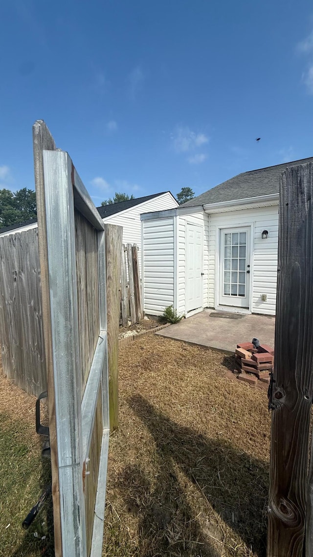 1532 Abby Way, Augusta, GA 30909 - view of yard featuring a storage shed and a patio area