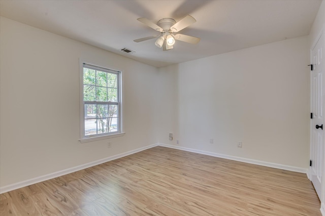 1532 Abby Way, Augusta, GA 30909 - empty room featuring light wood-style floors and a ceiling fan