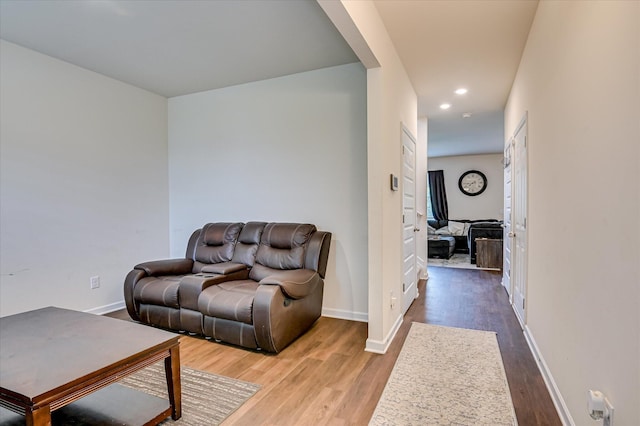 243 Quick Silver Ct, Graniteville, SC 29829 - living area with wood finished floors and recessed lighting