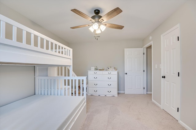 820 Barrett Ln, Augusta, GA 30909 - bedroom featuring carpet floors, ceiling fan, and baseboards
