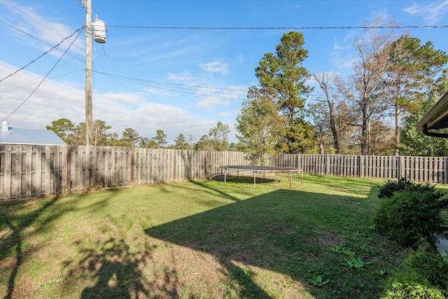 2872 Ga Highway 102, Wrens, GA 30833 - view of yard with a trampoline