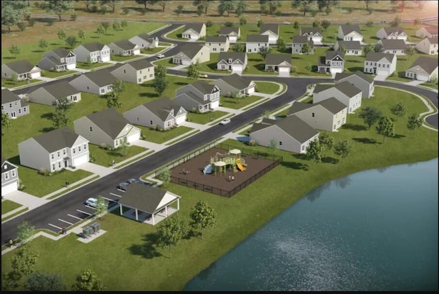 2015 Saylor Ln, Grovetown, GA 30813 - bird's eye view of a large body of water