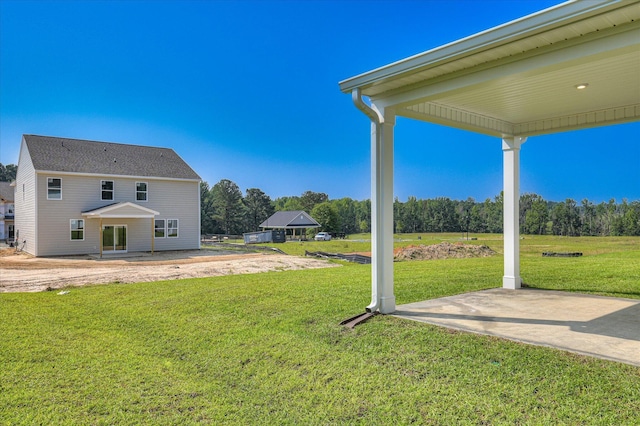 2015 Saylor Ln, Grovetown, GA 30813 - view of grassy yard with a patio
