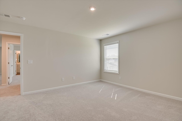 2015 Saylor Ln, Grovetown, GA 30813 - empty room with light carpet, baseboards, a smoke detector, and recessed lighting