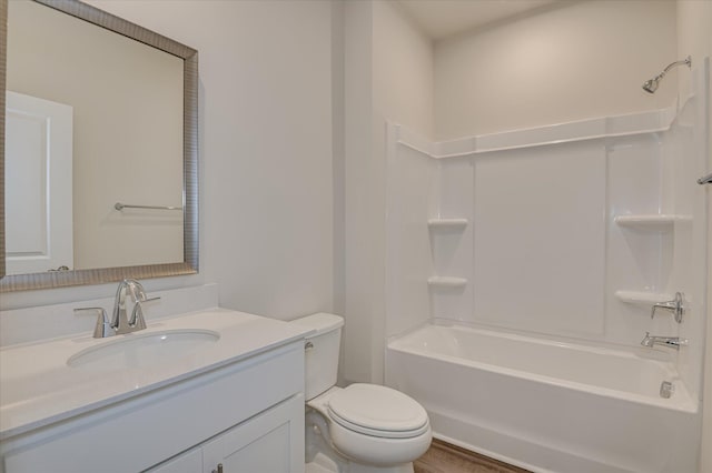 2015 Saylor Ln, Grovetown, GA 30813 - full bathroom with vanity, toilet, and washtub / shower combination