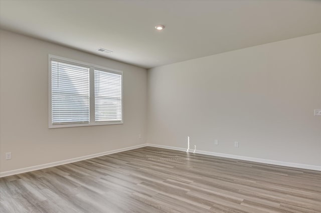 2015 Saylor Ln, Grovetown, GA 30813 - empty room featuring wood finished floors, baseboards, and recessed lighting