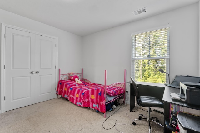 120 Dublin Loop, Grovetown, GA 30813 - carpeted bedroom with an office area and a closet