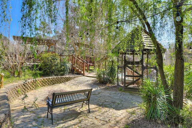 4512 Hardy Mcmanus Rd, Evans, GA 30809 - view of yard featuring a patio