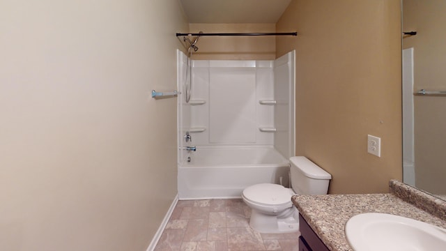 195 Sims Ct, Augusta, GA 30909 - bathroom with vanity and shower / bath combination