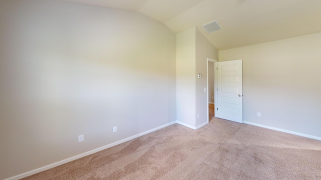 195 Sims Ct, Augusta, GA 30909 - spare room with vaulted ceiling and light colored carpet