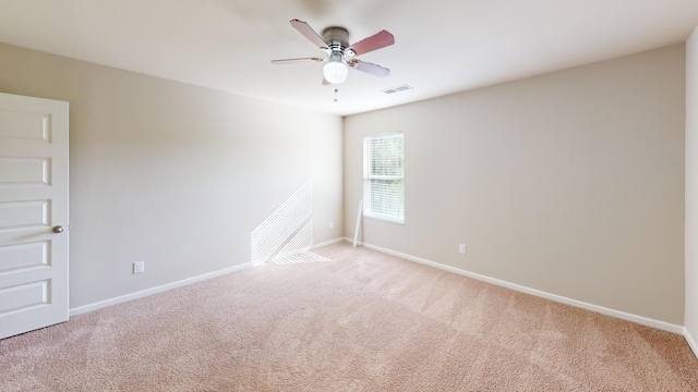195 Sims Ct, Augusta, GA 30909 - unfurnished room featuring light carpet and a ceiling fan