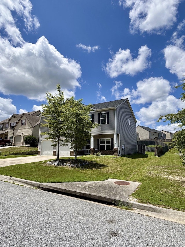 195 Sims Ct, Augusta, GA 30909 - view of front of property with driveway and a residential view