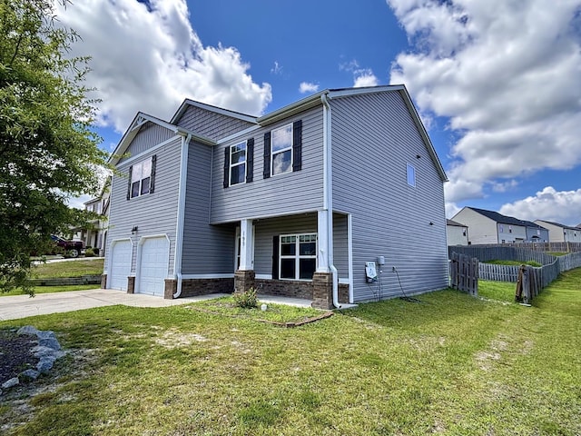 195 Sims Ct, Augusta, GA 30909 - view of front of house with an attached garage and concrete driveway