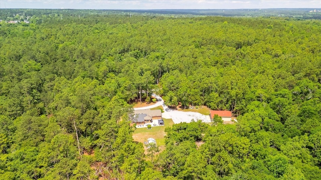 1457 Brown Rd, Hephzibah, GA 30815 - bird's eye view of a heavily wooded area