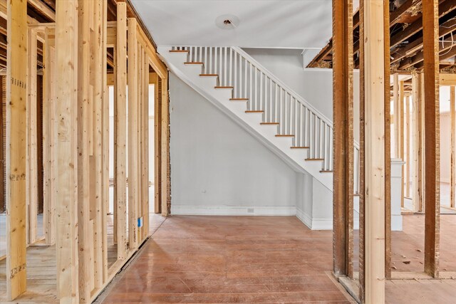 946 Milledge Rd, Augusta, GA 30904 - stairway with wood finished floors