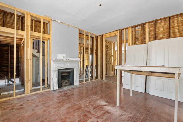 946 Milledge Rd, Augusta, GA 30904 - unfinished basement with a fireplace