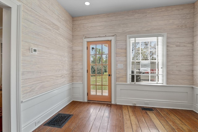 946 Milledge Rd, Augusta, GA 30904 - doorway with hardwood / wood-style floors