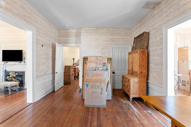 946 Milledge Rd, Augusta, GA 30904 - bedroom with hardwood / wood-style floors and a fireplace