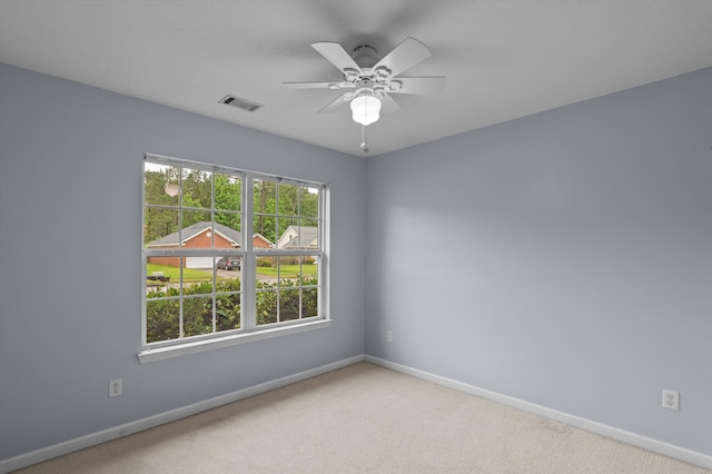 3007 Ashland Way, Grovetown, GA 30813 - carpeted empty room with baseboards and ceiling fan