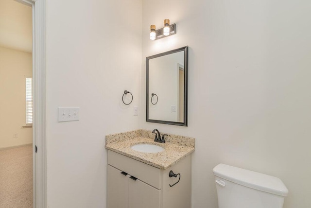 1717 Plank Rd, North Augusta, SC 29841 - bathroom with vanity and toilet