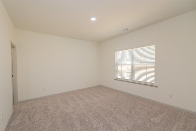 1717 Plank Rd, North Augusta, SC 29841 - empty room with recessed lighting, visible vents, baseboards, and carpet floors