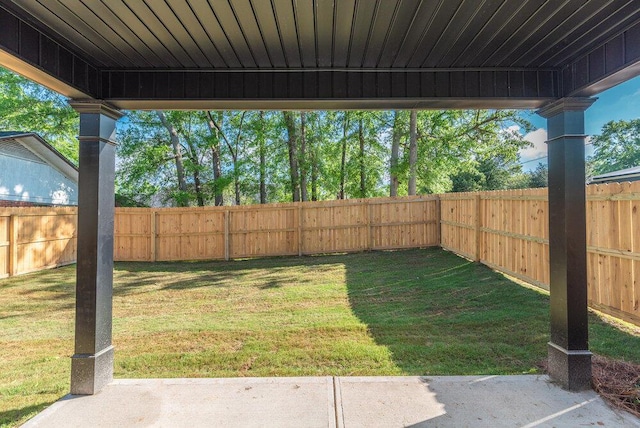 1717 Plank Rd, North Augusta, SC 29841 - view of yard featuring a fenced backyard