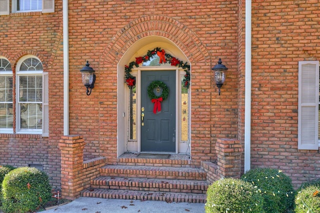 view of entrance to property