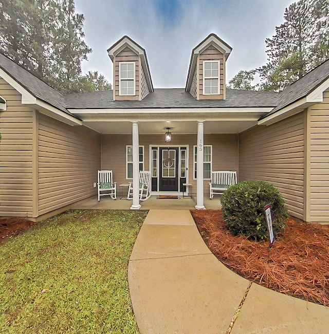 165 Sudlow Lake Rd, Graniteville, SC 29829 - entrance to property with covered porch