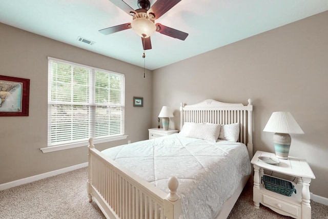 3039 Tarleton Ct, Beech Island, SC 29842 - carpeted bedroom with baseboards and ceiling fan