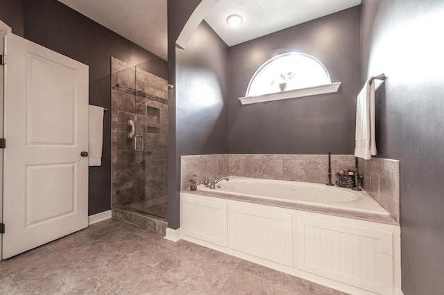 3039 Tarleton Ct, Beech Island, SC 29842 - bathroom with a bath and a stall shower