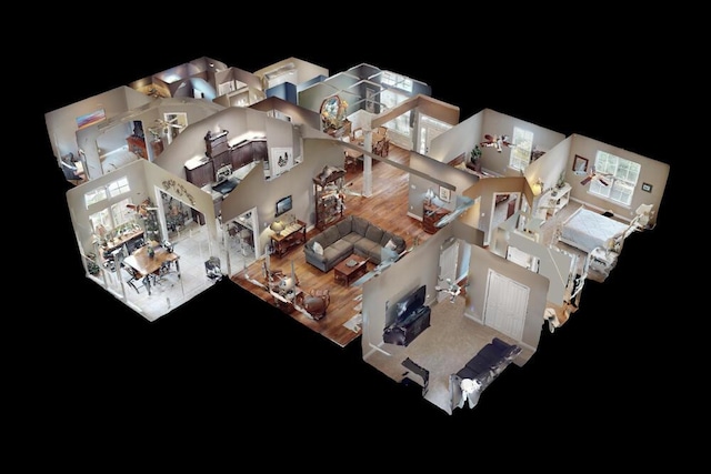 3039 Tarleton Ct, Beech Island, SC 29842 - view of room layout