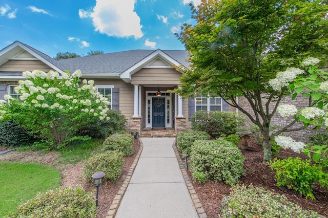3039 Tarleton Ct, Beech Island, SC 29842 - view of front of home with stone siding